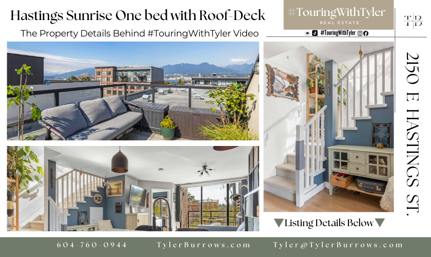 PH20 2150 E Hastings Street penthouse loft Condo Vancouver real estate Vancouver Realtor