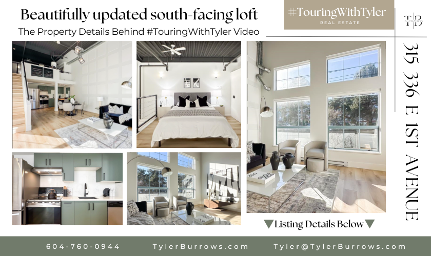 315 336 E 1ST AVENUE Vancouver Loft Vancouver house penthouse home panoramic views loft Condo Vancouver real estate Vancouver Realtor