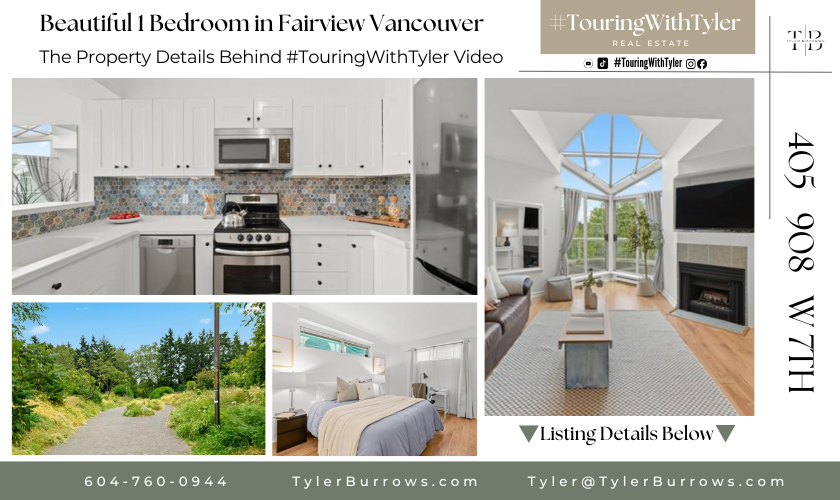 405 908 W 7TH AVENUE Fairview Home tour Vancouver #TouringWithTyler