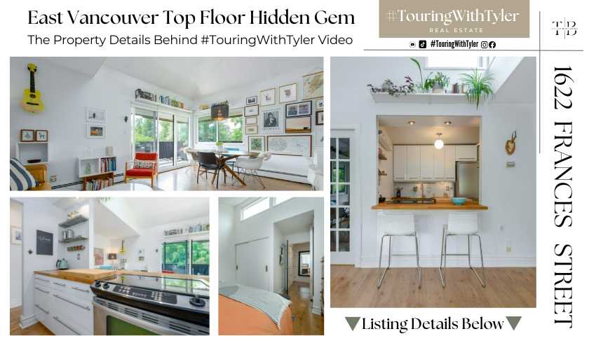 305 1622 FRANCES STREET east vancouver hidden gem penthouse home live work home tour, realtor real estate Vancouver home tourVancouver #TouringWithTyler