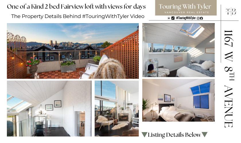 1167 W 8th Avenue fairview loft townhouse dream loft home Vancouver Special Mount pleasant condo Vancouver townhouse Vancouver Fairview townhouse custom penthouse Vancouver house penthouse home panoramic views loft Condo Vancouver real estate Vancouver Realtor