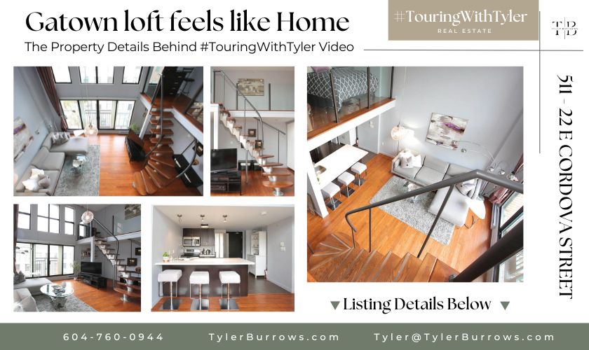 511 22 E CORDOVA STREET Vancouver #TouringWithTyler