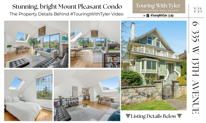 6 335 W 13TH AVENUE Mount pleasant condo Vancouver townhouse Vancouver Fairview townhouse custom penthouse Vancouver house penthouse home panoramic views loft Condo Vancouver real estate Vancouver Realtor