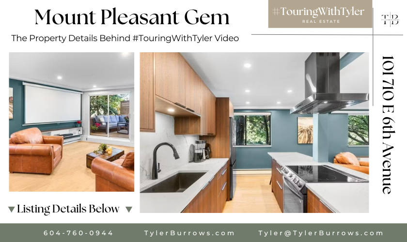 101 710 E 6TH AVENUE Vancouver, Touring With Tyler, Loft