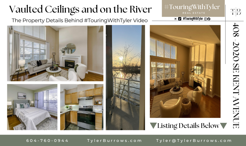 408 2020 SE KENT Avenue Vancouver #TouringWithTyler