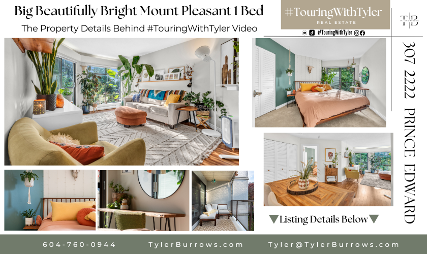 307 2222 Prince Edward Street mount pleasant vancouver for sale Touring With Tyler