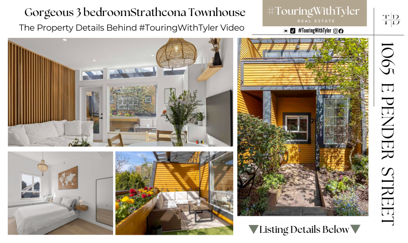 1065 E PENDER STREET Strancona townhouse Vancouver Fairview townhouse custom penthouse Vancouver house penthouse home panoramic views loft Condo Vancouver real estate Vancouver Realtor