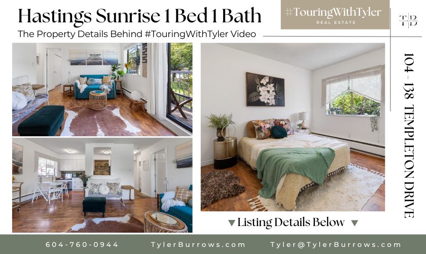 104 138 TEMPLETON Drive, Hastings Sunrise Vancouver #TouringWithTyler
