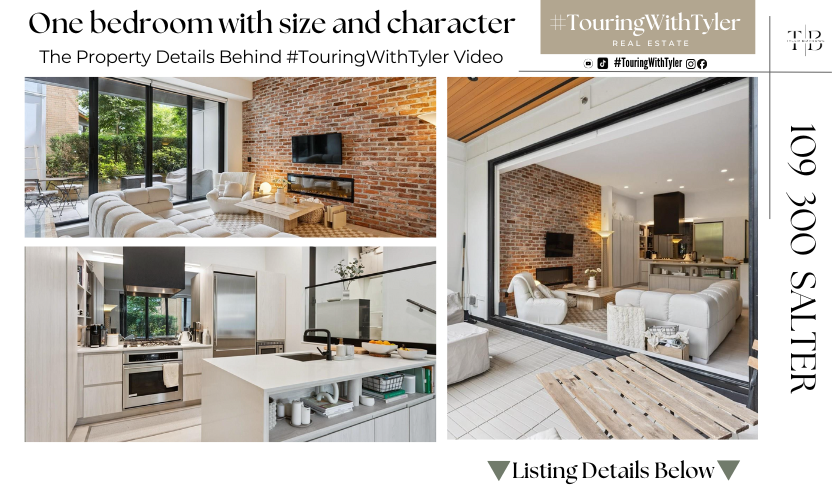 109 300 SALTER STREET new Westminster home tour, realtor real estate Vancouver home tourVancouver #TouringWithTyler