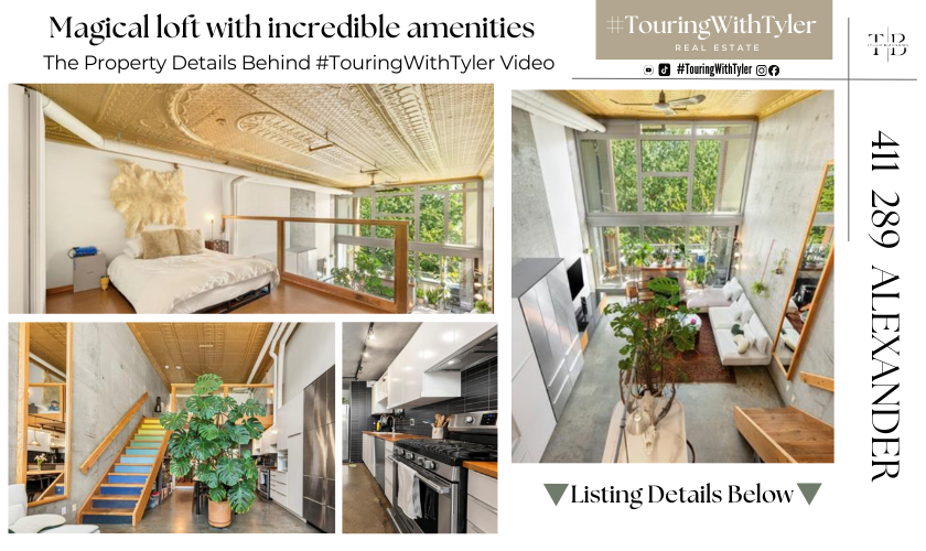 411 289 ALEXANDER STREET oft tour new Westminster home tour, realtor real estate Vancouver home tourVancouver #TouringWithTyler