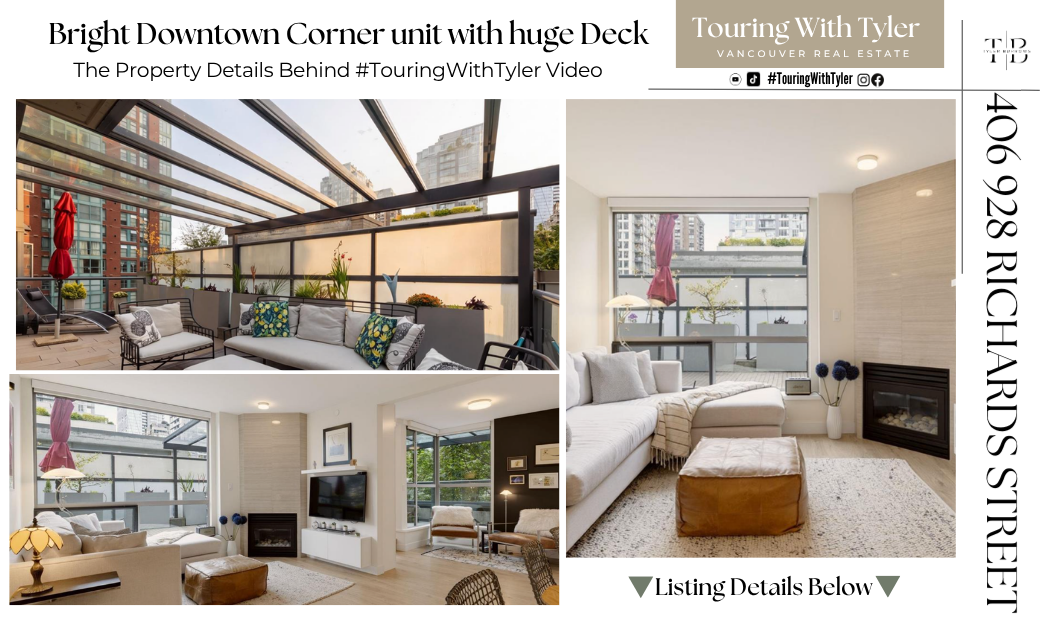 406 928 RICHARDS STREET Downtown Vancouver condo for sale Vancouver home tours