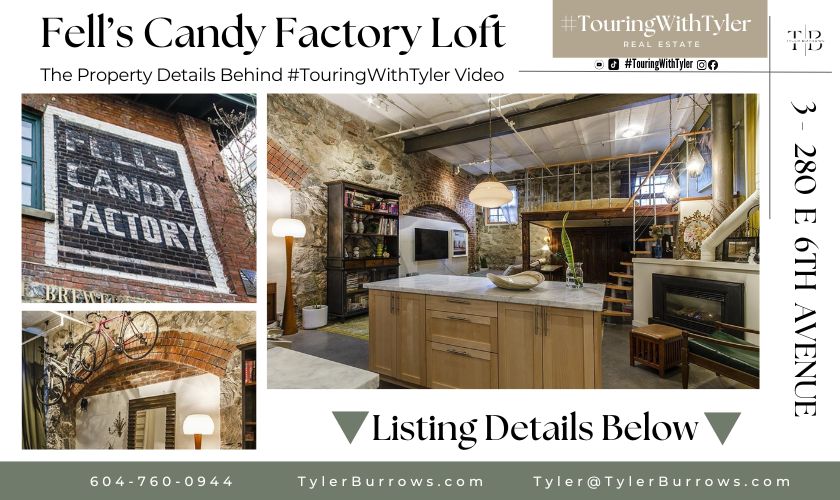 3 280 E 6TH AVENUE Vancouver Loft #TouringWithTyler