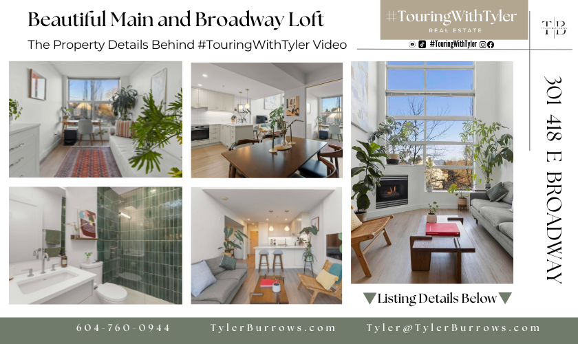 301 418 E BROADWAY Vancouver loft home for sale loft home penthouse penthouse for sale Yaletown loft Condo Vancouver real estate Vancouver Realtor