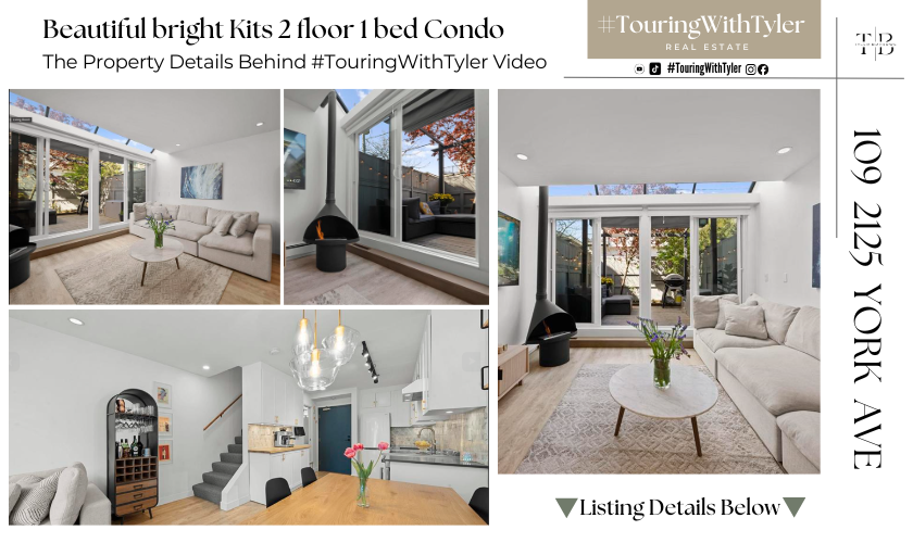 109 2125 YORK AVENUE Vancouver Kitsilano condo Vancouver Fairview townhouse custom penthouse Vancouver house penthouse home panoramic views loft Condo Vancouver real estate Vancouver Realtor