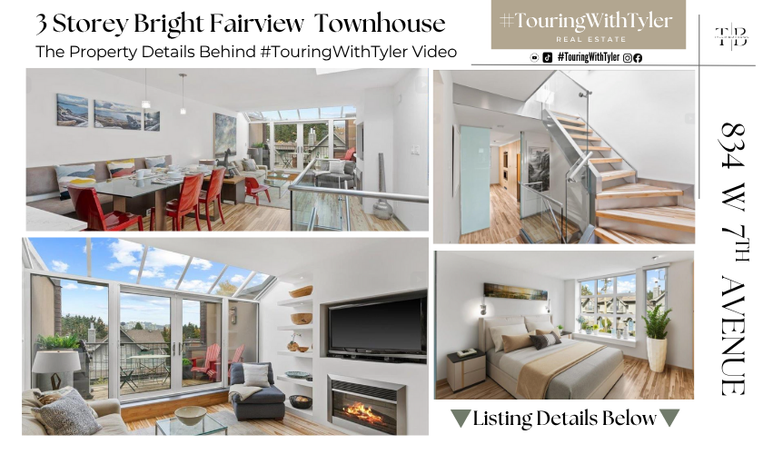 834 W 7th Ave Fairview condo east vancouver hidden gem penthouse home live work home tour, realtor real estate Vancouver home tourVancouver #TouringWithTyler