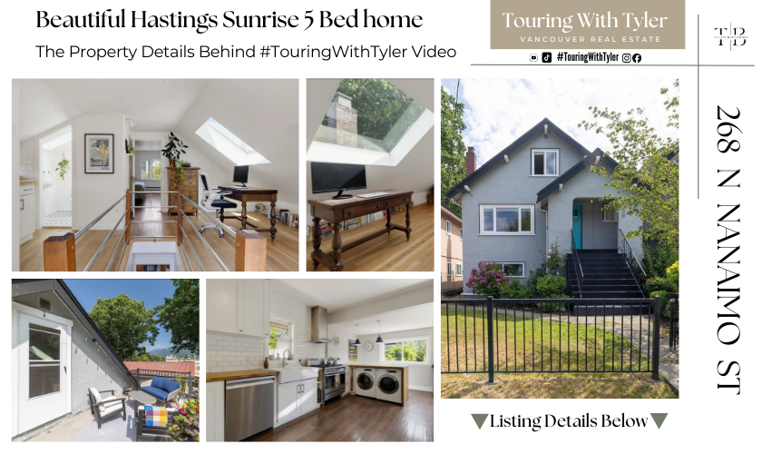 268 N NANAIMO STREET Hastings sunrise home for sale Vancouver home tours